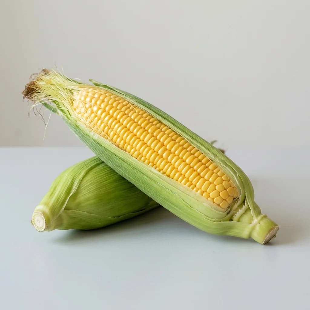 Vegetables category represented by corn