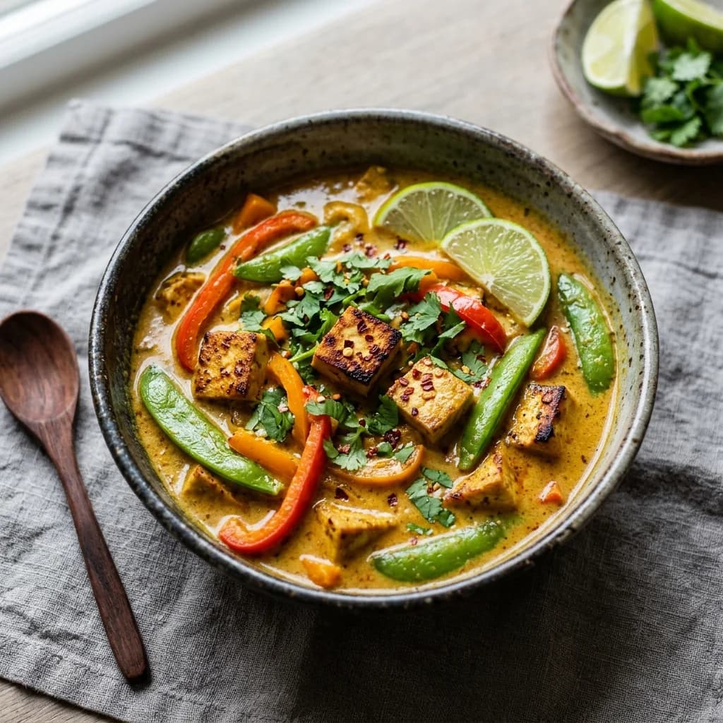 Coconut Lime Tofu Curry