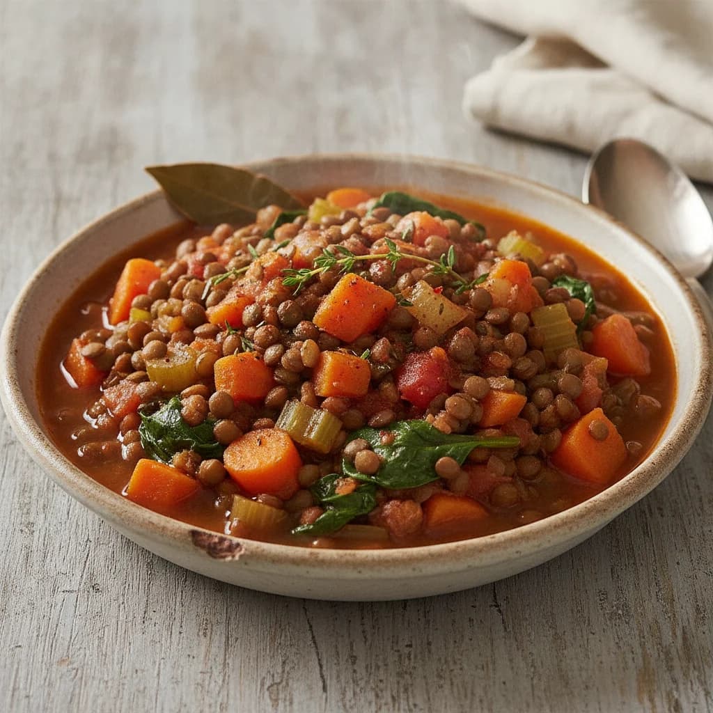 Hearty Lentil and Vegetable Stew