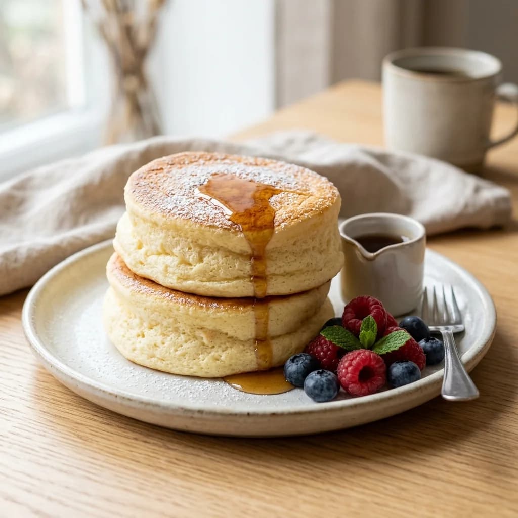 Japanese Soufflé Pancakes